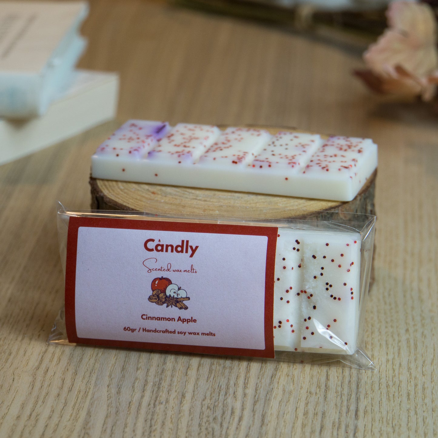 Cinnamon Apple Snap Bar