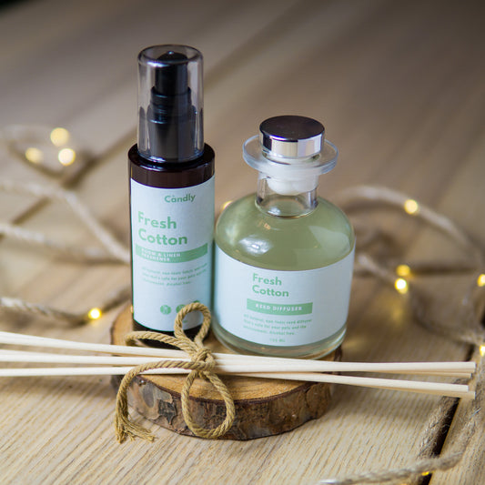 Σετ Mist & Diffuser - Fresh Cotton